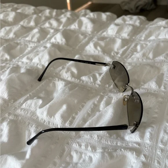 CHANEL Brown Rimless Glasses - Picture 3 of 6